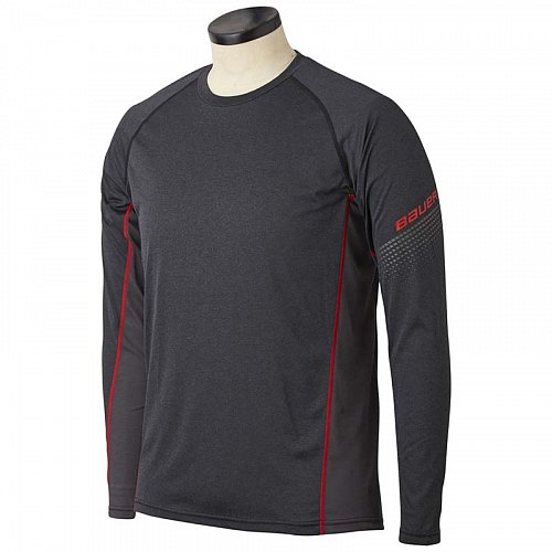 Нательное белье (майка с длинным рукавом) BAUER S19 ESSENTL LS BL TOP JR