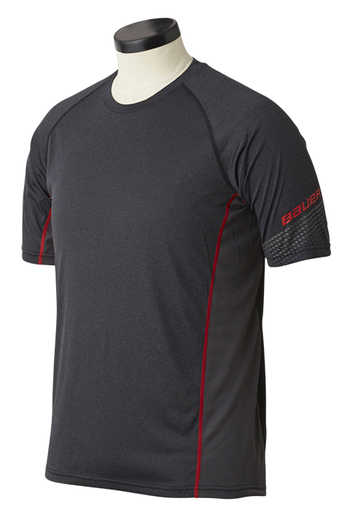 Нательное белье (майка с коротким рукавом) BAUER S19 ESSENTL SS BL TOP JR
