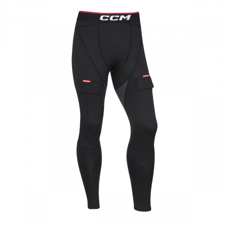 Нательное белье (брюки с раковиной) CCM COMPRESSION PANT WITH GEL JOCK JR