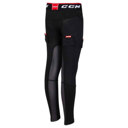 Нательное белье (брюки с раковиной) CCM COMPRESSION PANT WITH GEL JOCK SR